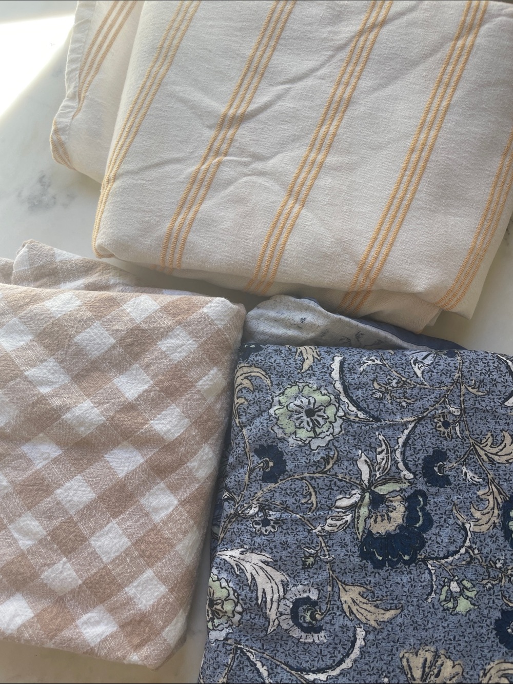 3 Threshold Round Table Cloth